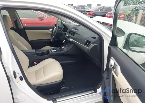 2012 Lexus Ct 200H Premium из США, поврежденный, VIN JTHKD5BH3C2066143